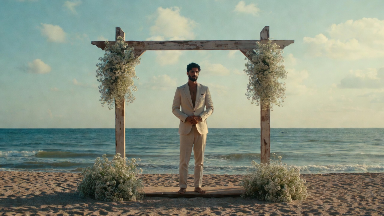 Beach wedding outfit for men — suits and sets for summer 2026