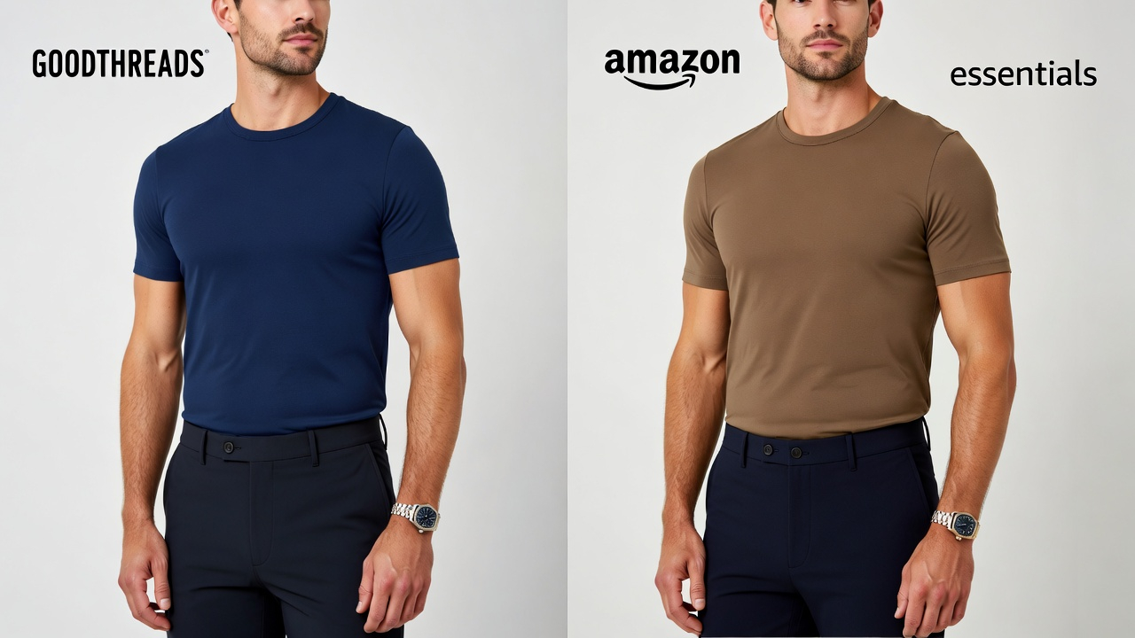 Goodthreads vs. Amazon Essentials: Which Fits Men Better?