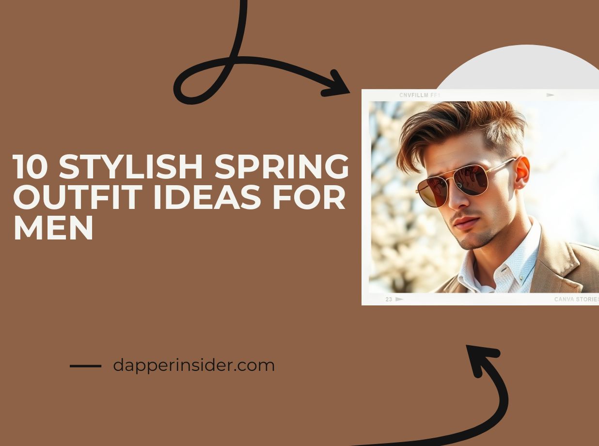 10 Stylish Spring Outfit Ideas for Men