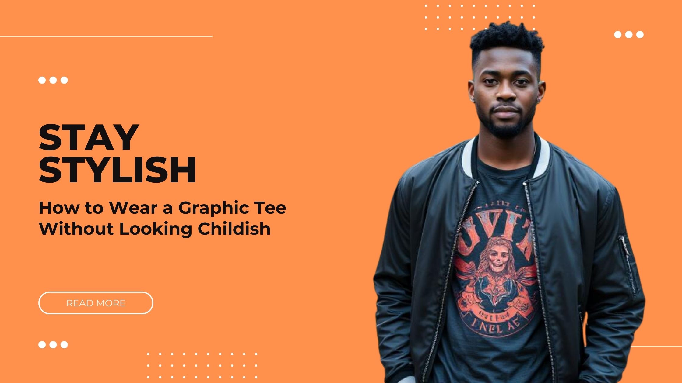 How to Wear a Graphic Tee Without Looking Childish