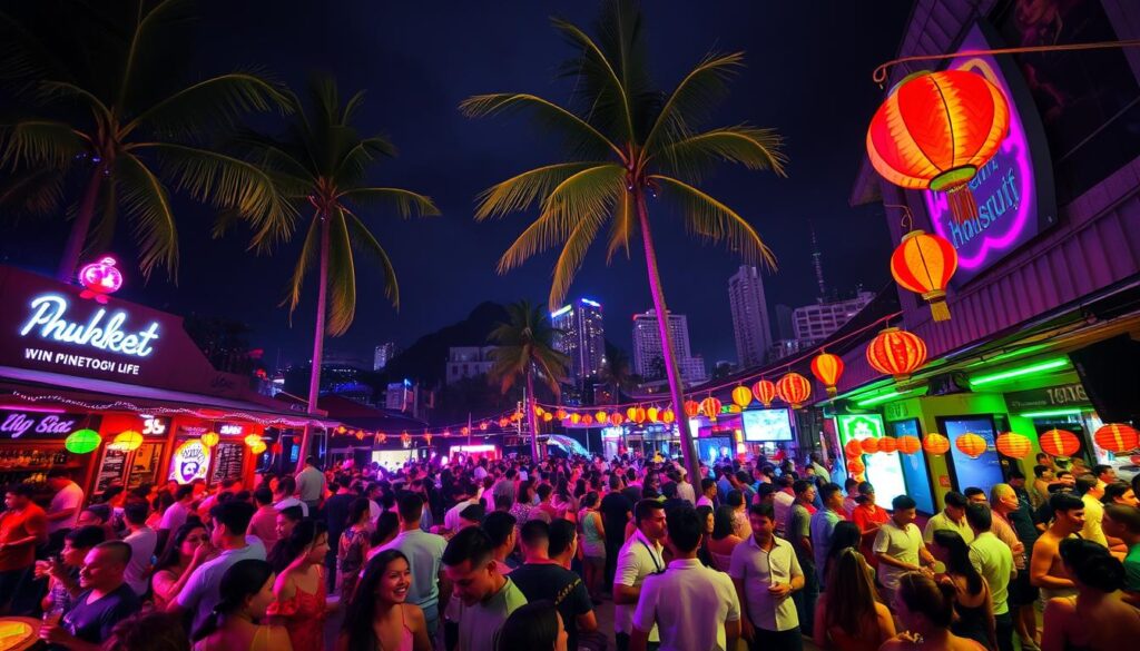 Phuket nightlife scene