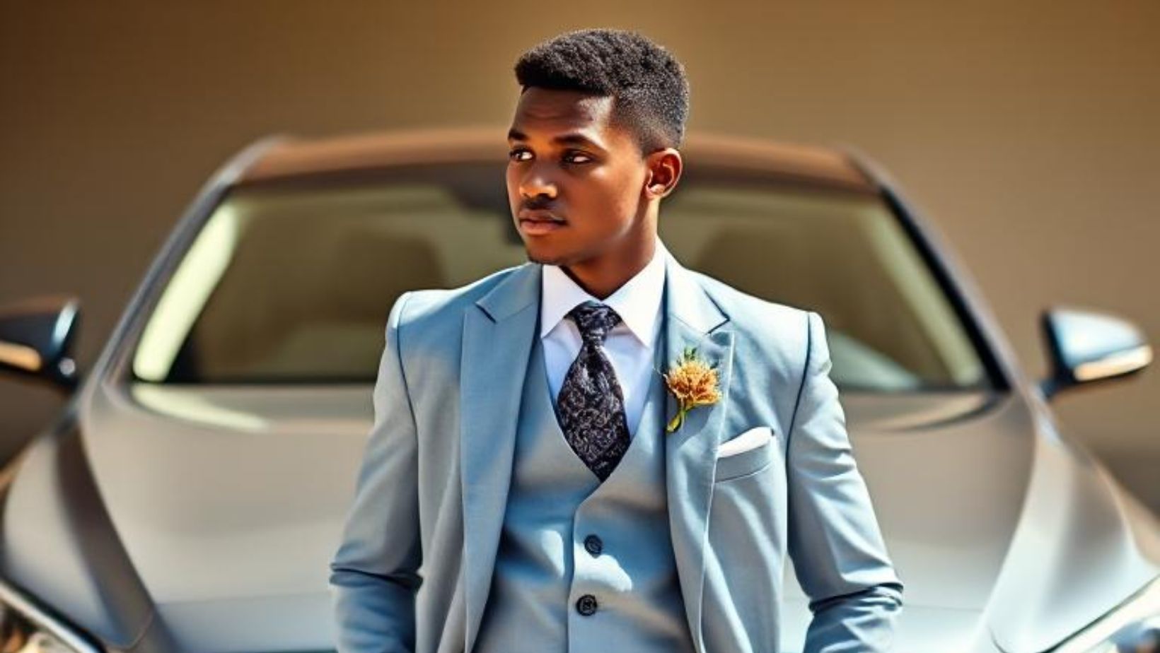 Prom King? Nail It in a Wangyue 3-Piece Suit