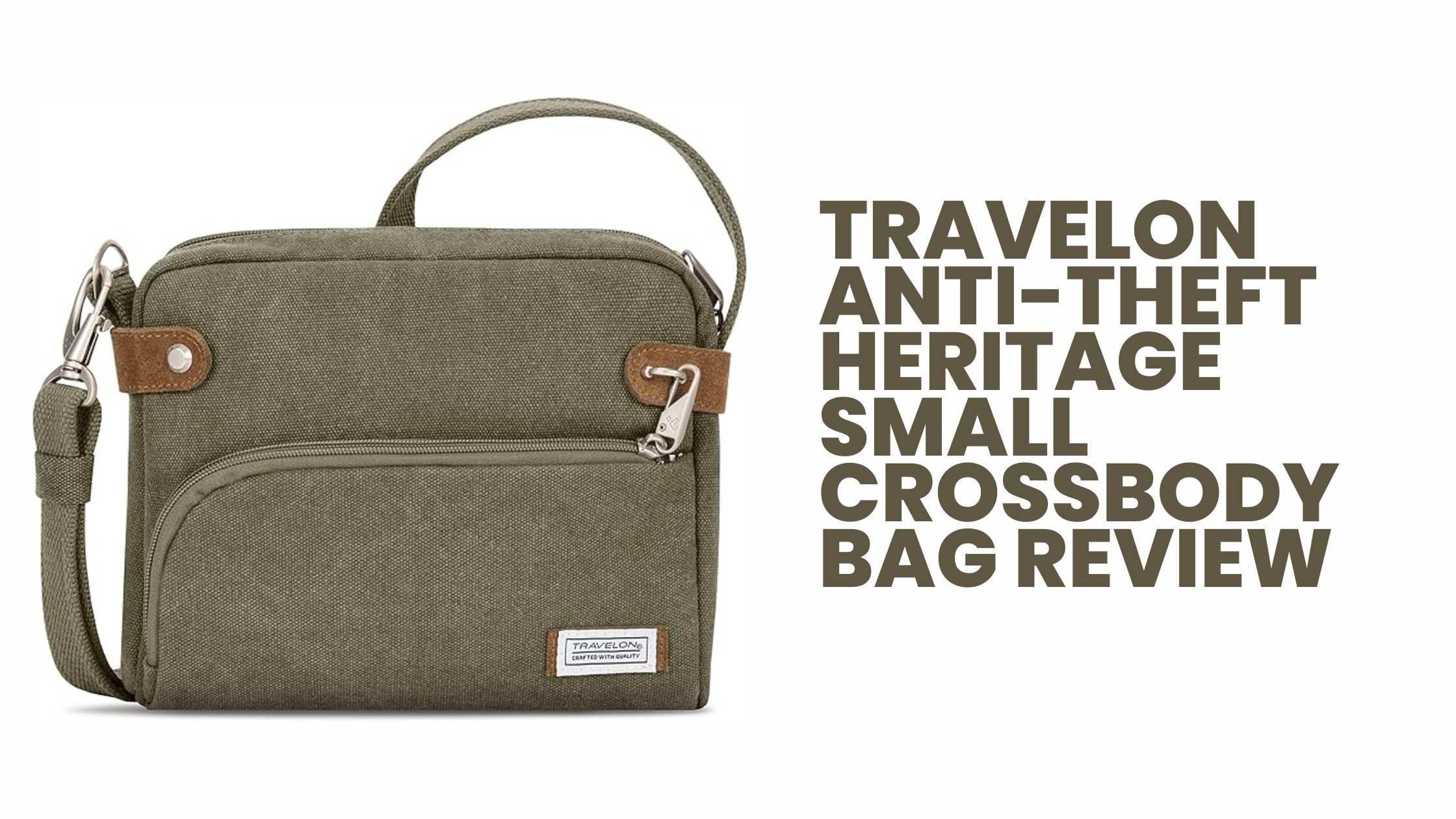 Travelon Anti-Theft Heritage Small Crossbody Bag Review